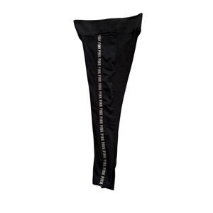 Victoria Secret PINK Cozy Leggings Black/Silver Medium